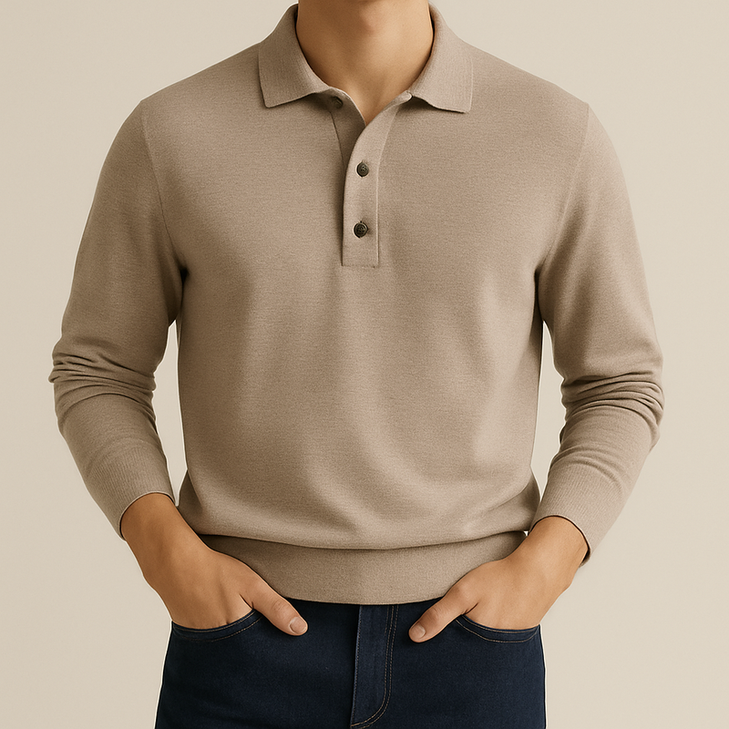 LONG SLEEVE POLO