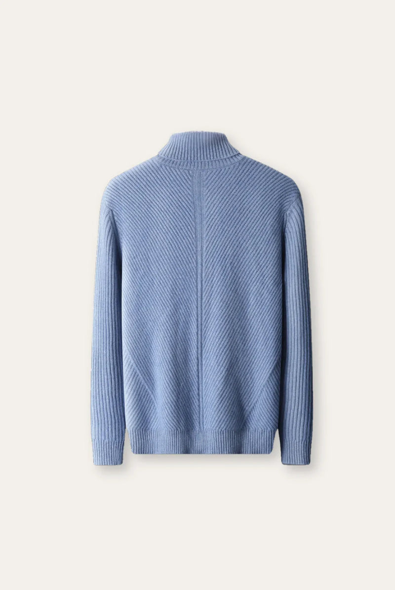 Elliot - Ribbed Cashmere Sweater for Men