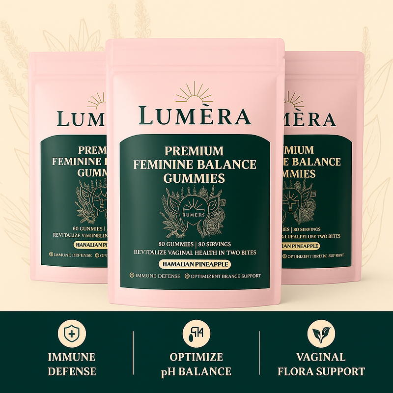 Lumèra Premium Feminine Balance Gummies – Hawaiian Pineapple