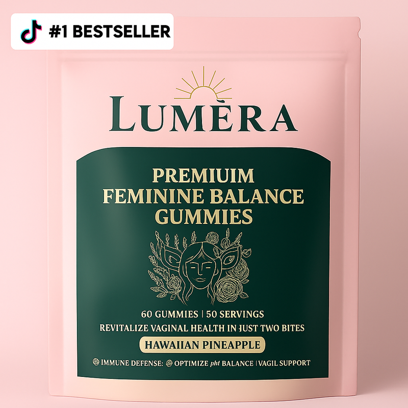 Lumèra Premium Feminine Balance Gummies – Hawaiian Pineapple