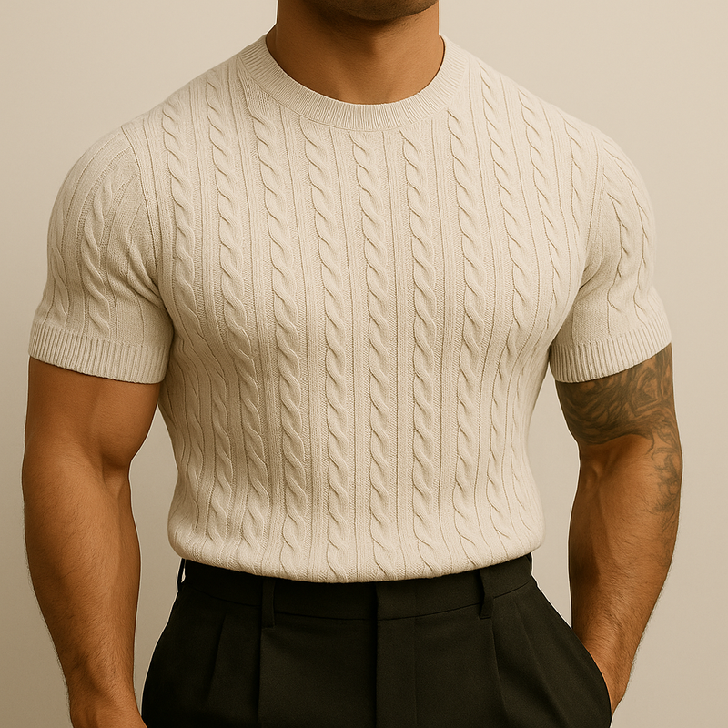 Men’s Slim Fit Summer Knitted Top