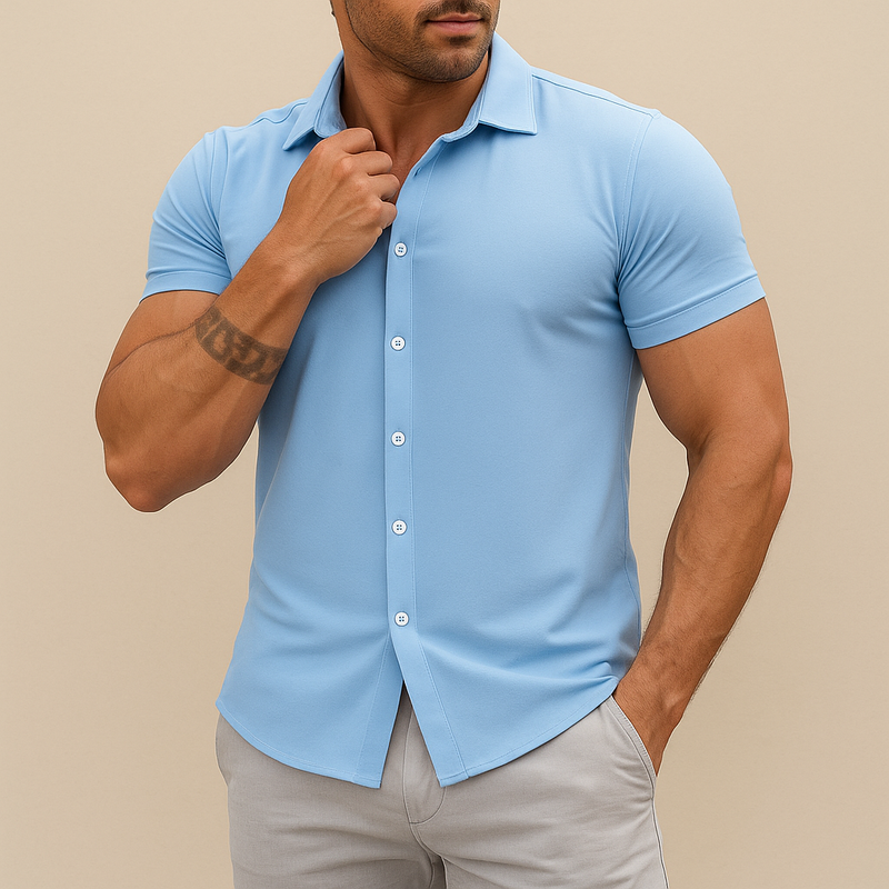 Men’s Slim Fit Stretch Shirt