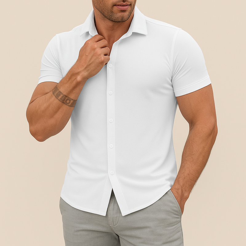 Men’s Slim Fit Stretch Shirt