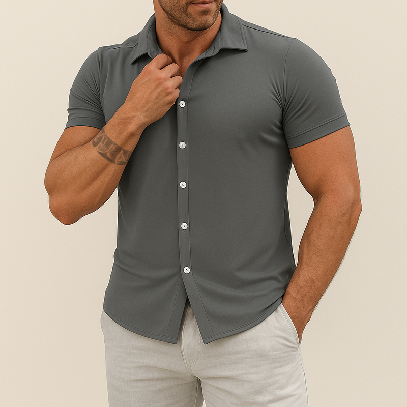 Men’s Slim Fit Stretch Shirt