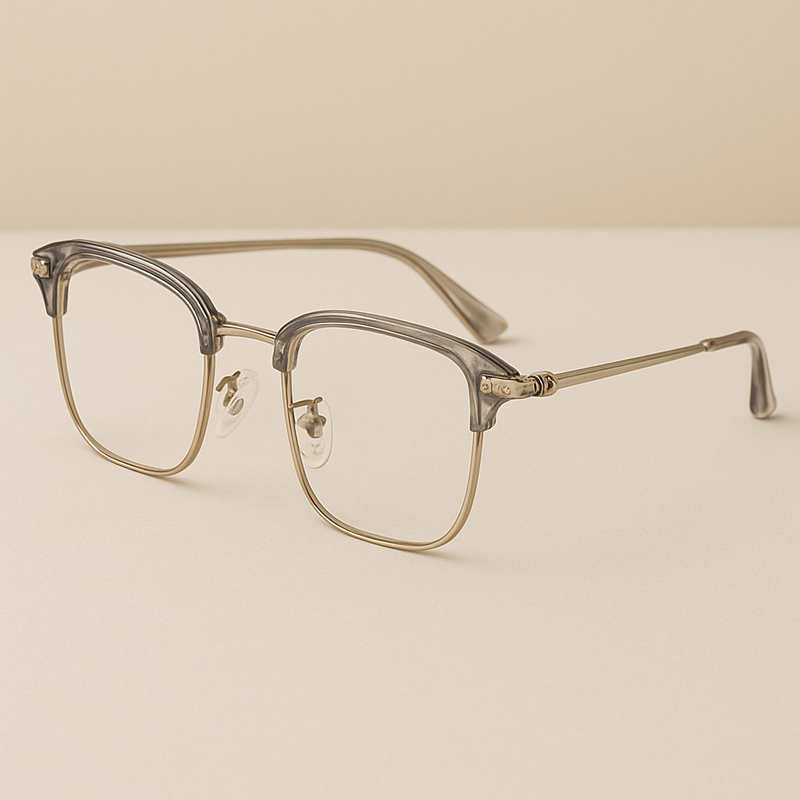 Marcivo Classic Half-Frame Eyewear