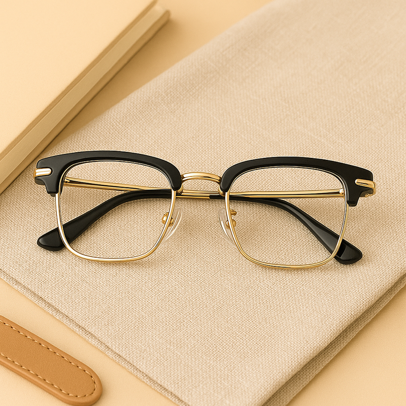 Marcivo Classic Half-Frame Eyewear