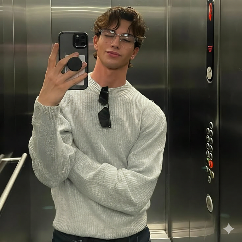 Marcivo Classic Half-Frame Eyewear