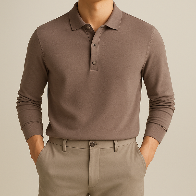 LONG SLEEVE POLO