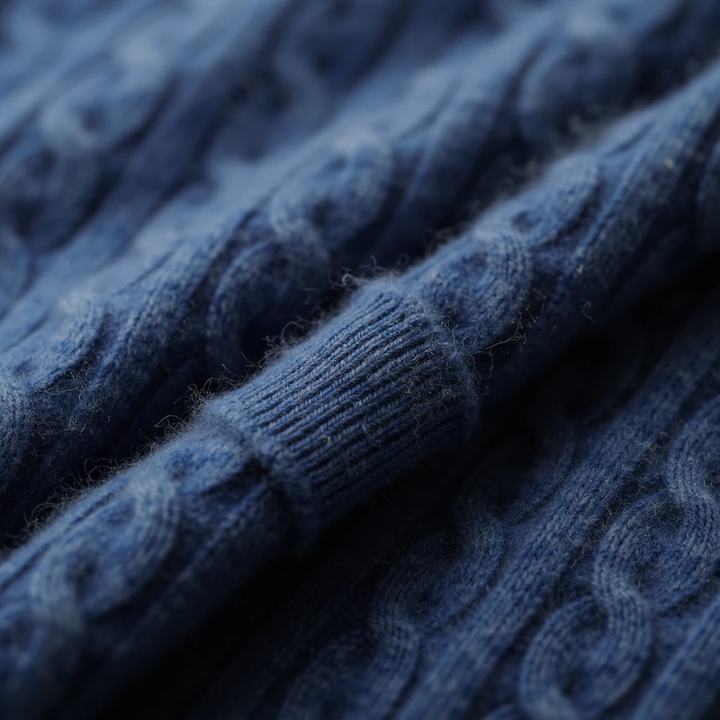 Aspen Cashmere Half-Zip Pullover