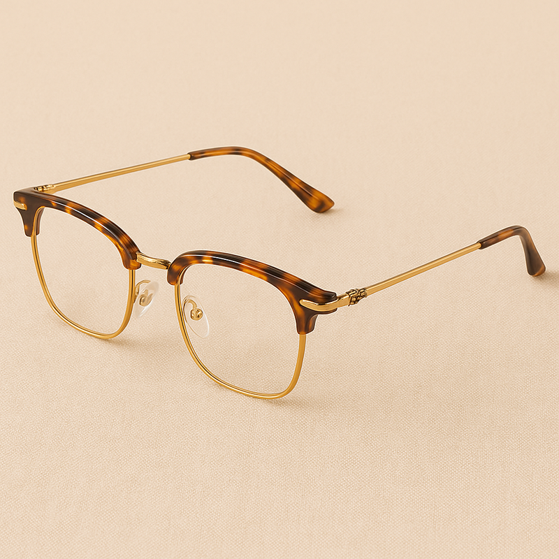 Marcivo Classic Half-Frame Eyewear