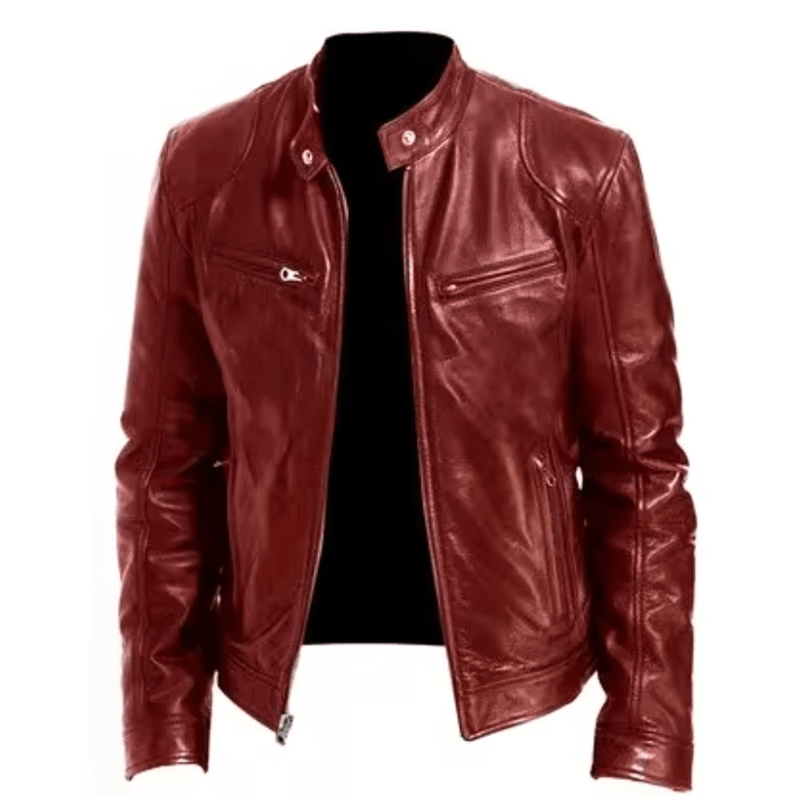 Leather Jacket for Men | Classic Design & Comfortable | Elio