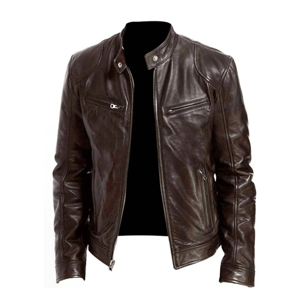 Leather Jacket for Men | Classic Design & Comfortable | Elio