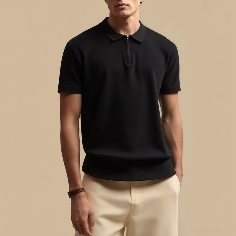 Marbella Zip-Up Polo