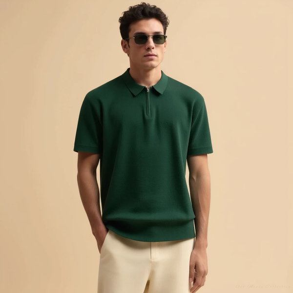 Marbella Zip-Up Polo