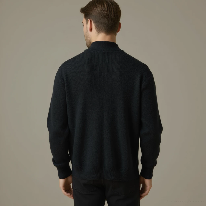 Veneto Wool Zip Sweater