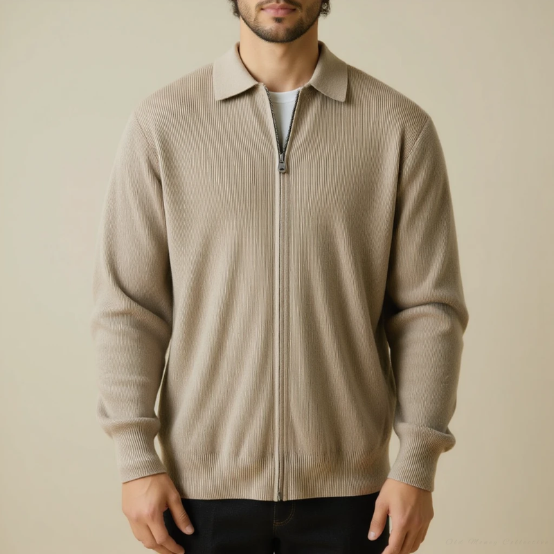 Veneto Wool Zip Sweater