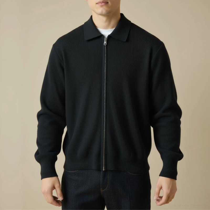 Veneto Wool Zip Sweater